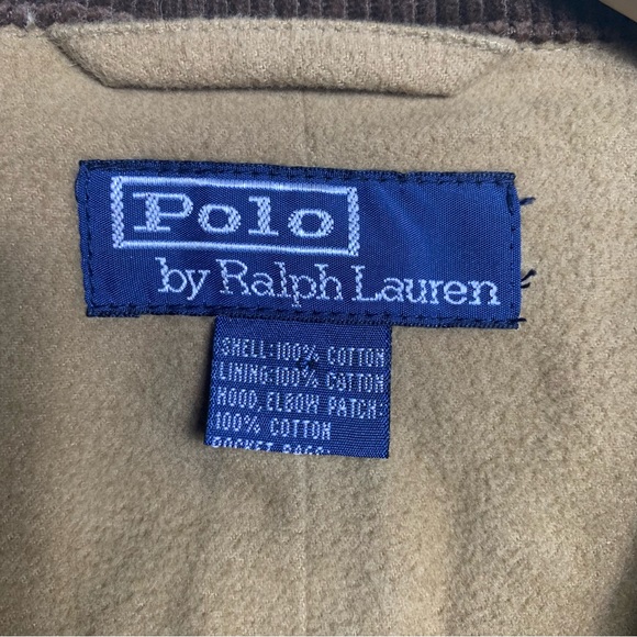 Vintage Polo Ralph Lauren XL Waxed Oil Tin Barn Chore Hunting Field Jacket - Picture 6 of 12